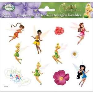    (6x6) Disney Fairies Tinker Bell Temporary Tattoos