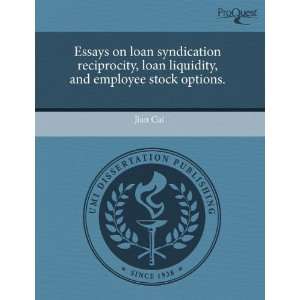  Essays on loan syndication reciprocity, loan liquidity 