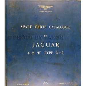  1967 Jaguar XKE 2+2 Parts Book Original Jaguar Books