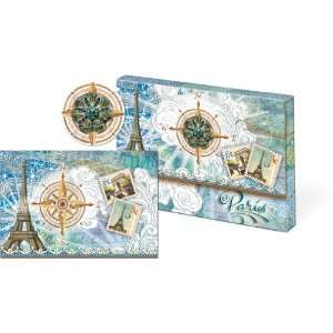  Punch Studio Paris Note Cards With Decorative Brooch Box 