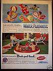 1953 doughboy water playmates kids pool toys vintage ad expedited