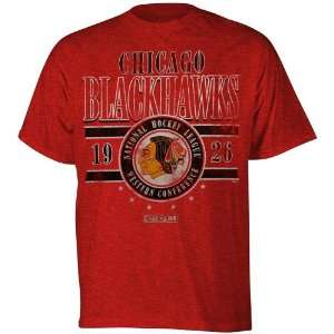 Ccm Chicago Blackhawks Roundhouse Kick T Shirt  Sports 
