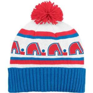  Quebec Nordiques Vintage Cuffed Knit with pom Sports 