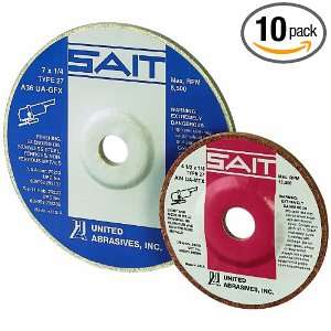 United Abrasives/SAIT 29212 7 by 1/4 by 7/8 A24 UA MTX Cotton Fiber 