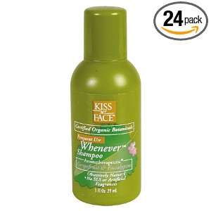  Kiss My Face   Whenever Shampoo, 1 fl oz (pack of 24 