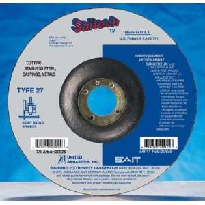  Sait Stainless Steel Cutting Wheel   4 1/2 X .045 Type 
