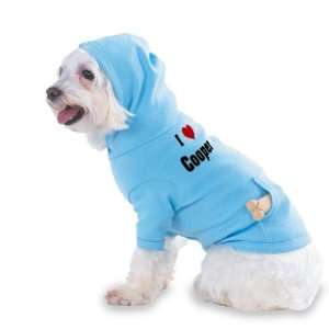  I Love/Heart Cooper Hooded (Hoody) T Shirt with pocket for your 