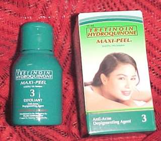 Maxi Peel 3 Exfoliant Anti Acne Facial Skin Whitening  