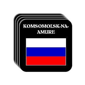  Russia   KOMSOMOLSK NA AMURE Set of 4 Mini Mousepad 