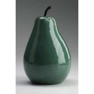    Cyan Design Large Jade Ceramic Pear Sculpture 