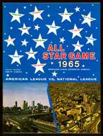 1965 All Star Game Program (Metropolitan Stadium, MN)  