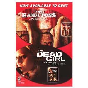 Hamiltons / Dead Girl Original Movie Poster, 26.5 x 38.75 (2006 