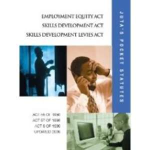  Employment Equity Act Skills Development (Jutas Pocket 