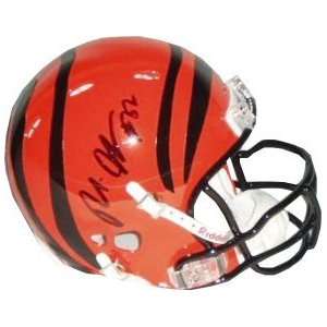 Rudi Johnson signed Cincinnati Bengals Revolution Mini Helmet