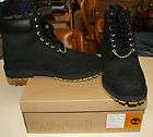 timberland mens 6 dookie roper gold chain boots black mens size 9 5 