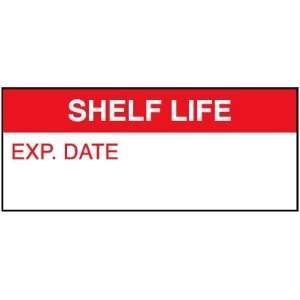    1 1/2 x 5/8 Inspection Labels   Shelf Life