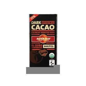 Alter Eco Americas Chocolate Organic Dark Cacao 73% 3.5 oz. (Pack of 