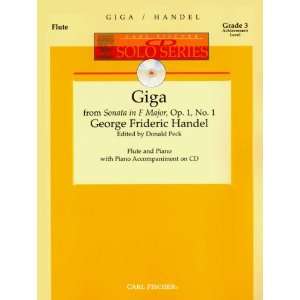  Giga (9780825852930) Handel George Frideric Books
