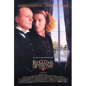  THE REMAINS OF THE DAY ORIGINAL MOVIE POSTER