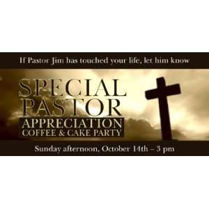    3x6 Vinyl Banner   Pastor Appreciation Photo 
