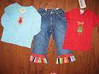 Custom boutique resell ribbon jeans rag doll outfit size 3 4 5 NWT 
