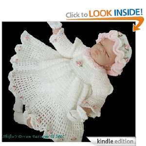 Pink Sundae Dress Baby Crochet Pattern 48 USA ShiFios Patterns 