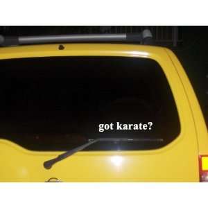  got karate? Funny decal sticker Brand New Everything 