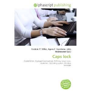  Caps lock (9786132686190) Books