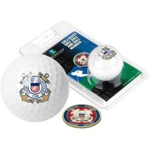  U.S. Coast Guard MILITARY Collegiate Logo Golf Ball & Ball 