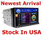 DVD cd car radio stereo touchscreen Player double din  