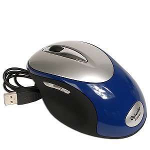   Optorite USB 3 Button Laser Scroll Mouse (Blue) Electronics