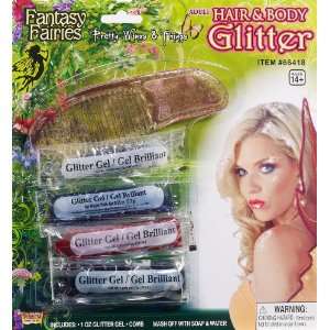  Lets Party By Forum Novelties Fairy Hair and Body Glitter 