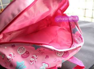 14 Hello Kitty satchel Backpack School Bag pink 8902  