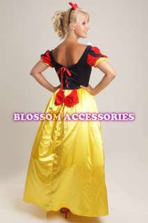 B55 Princess Snow White Gown Fairy Tale Costume Dress  