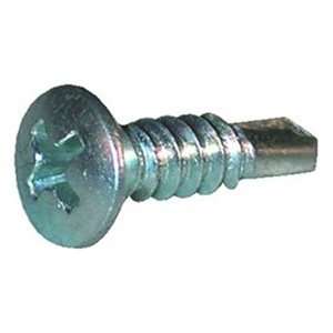   Head Self Drilling Screw Zinc #2Point, Pack of 100