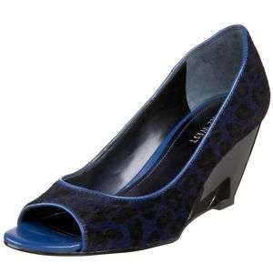 Nine West Getwitit Peep Toe Wedge heels pumps shoes 9  
