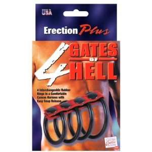  4 gates of hell rubber rings w/canvas harness Health 