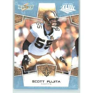 / Score Limited Edition Super Bowl XLIII GLOSSY # 198 Scott Fujita 