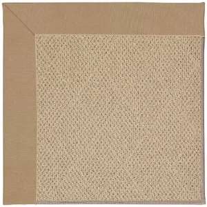    Cane Wicker Biscuit Rectangle 8.00 x 10.00 Area Rug