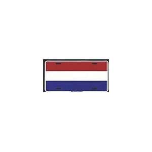 Netherlands Flag License Plate