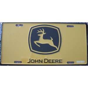  John Deere Yellow/Black Logo Patio, Lawn & Garden
