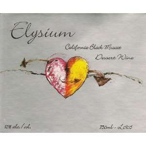  Quady Elysium Black Muscat 2009 Grocery & Gourmet Food