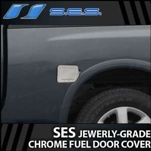  2004 2012 Nissan Titan Chrome Fuel Door Cover Automotive