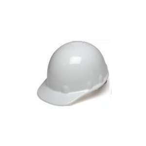  White, Standard Brim, Sleek Shell Hard Hat with 8 Point 