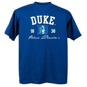Duke Blue Devils NCAA Royal Short Sleeve T Shirt 2Xlarge  