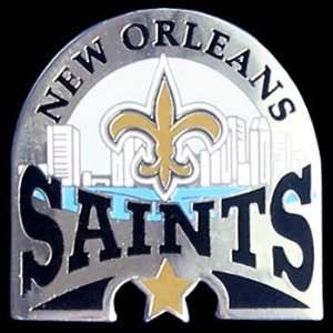    Glossy NFL Team Pin   New Orleans Saints