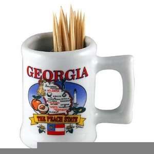  Georgia Toothpick Holder (toothpicks not included) Case 