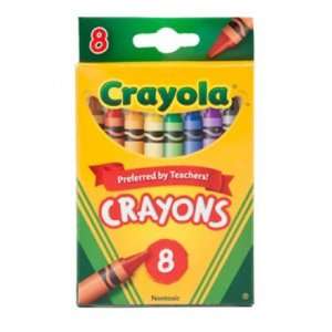  Crayola Crayons 8 In A Box(Pack of 12) 96 Crayons Total 