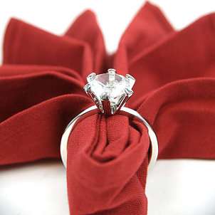 jewelry inspired napkin ring