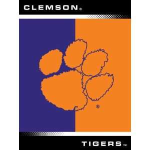 Clemson Tigers All Star 60x80 College Throw